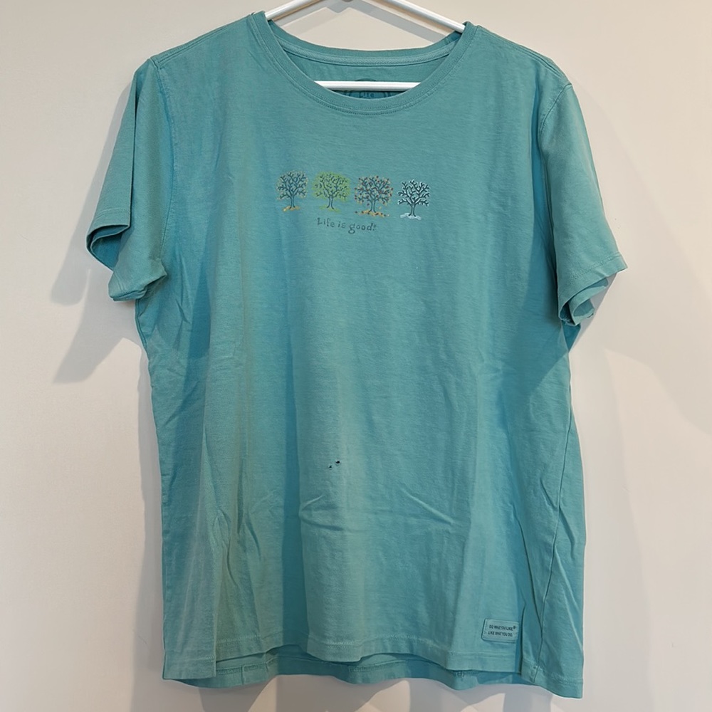 Life Is Good Trees Seasons Changing T-Shirt